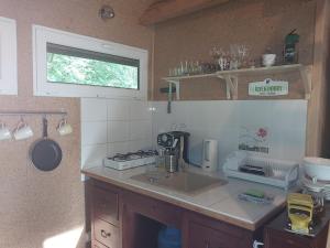 Η κουζίνα ή μικρή κουζίνα στο Studio Czarna