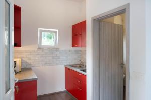 Kuchyň nebo kuchyňský kout v ubytování Apartment Poreč Anita
