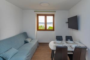 TV a/nebo společenská místnost v ubytování Apartma Oljka + 4 fotografie