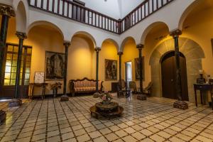 A seating area at La Torre del Vilar