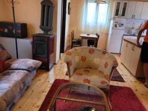 Kuchyň nebo kuchyňský kout v ubytování Apartman Đokić