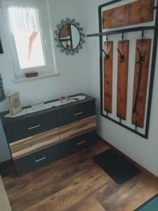 Kuchyň nebo kuchyňský kout v ubytování Appartement Ingrid