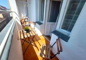 Balkón alebo terasa v ubytovaní Black Sheep Budapest Smart Rooms