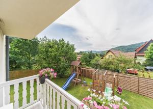 Widok na góry z tego apartamentu