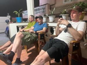 Hóspedes ficando em The Sparkling Turtle Backpackers Hostel