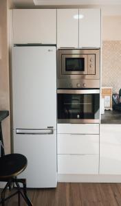 Dapur atau dapur kecil di Loft´n Love with Parking and Views