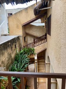 Balkón nebo terasa v ubytování Sai Shanti House