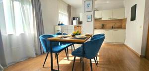 Kuchyň nebo kuchyňský kout v ubytování Apartment Samlandin