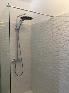 Koupelna v ubytování Gîte La Liaucoussette