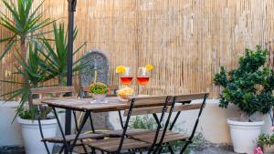 Zahrada ubytování B&B Vaianfora Pompei