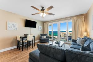 A television and/or entertainment centre at Laketown Wharf #1211 by Nautical Properties Vacation Rentals