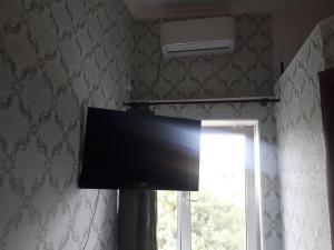 TV a/nebo společenská místnost v ubytování Эллада