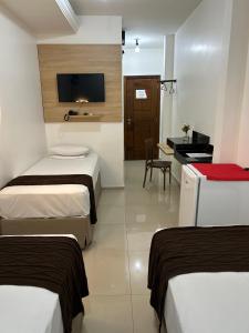 Postel nebo postele na pokoji v ubytování Mais Hotel Express