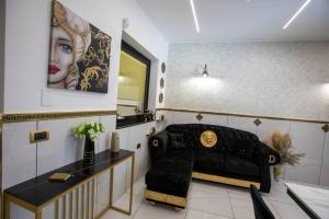 Posezení v ubytování GD Luxury Suite