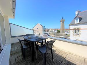 Balkón nebo terasa v ubytování Appartement le Theven