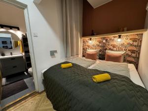 Posteľ alebo postele v izbe v ubytovaní Music Designed Apartmant WestEnd