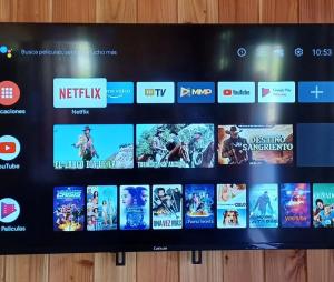 TV i/ili multimedijalni sistem u objektu Cabaña Moebius Conaripe