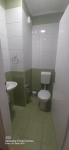 un bagno con un water e un lavandino di MedO a Čapljina