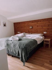 Postel nebo postele na pokoji v ubytování Das Luis