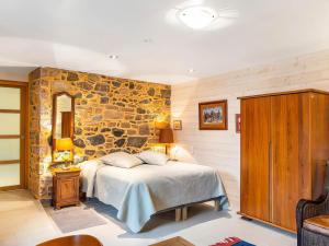 Postel nebo postele na pokoji v ubytování Relais Saint Aubin
