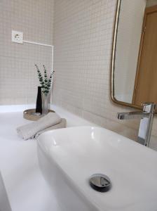 Koupelna v ubytování Apartamento Vico