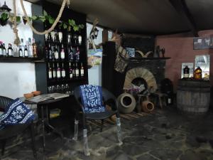 Lounge nebo bar v ubytování Guest House Sakhli