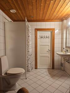 Koupelna v ubytování Valdres Naturlegvis