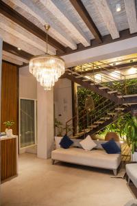 Posezení v ubytování Lunalá Hotel Boutique
