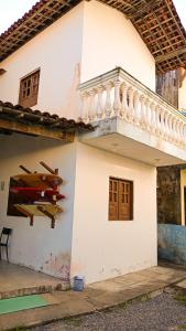 O edifício em que o hostel se localiza
