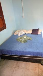 Cama ou camas em um quarto em Caminhos do Mar Hostel