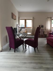 Posezení v ubytování A Beautiful countryside apartment on killarney Road