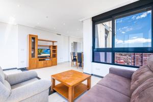 Posezení v ubytování Gemelos 26 23-E Resort Apartment Levante Beach