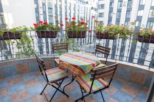 Balkón nebo terasa v ubytování Puskin Hills Apartment