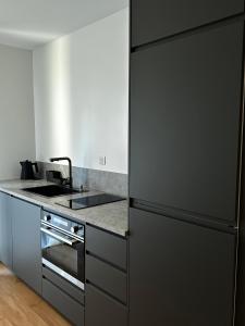 Η κουζίνα ή μικρή κουζίνα στο Appartement moderne