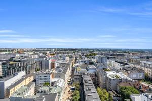 Výhľad na mesto Varšava alebo výhľad na mesto priamo z apartmánu