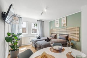 Posezení v ubytování Amalfi A07 - 4 PP - 2 Zi - smart TV - Boxspringbett