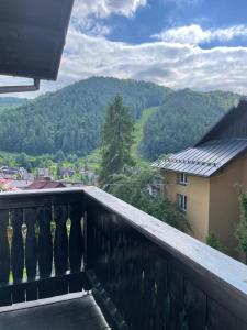 山景或在民宿看到的山景