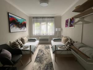 Χώρος καθιστικού στο Apartman 8e