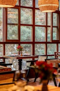 Um restaurante ou outro lugar para comer em Casa del Sol Machupicchu