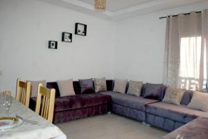 Istumisnurk majutusasutuses Super appartement vue sur piscine et la plage