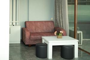 Posezení v ubytování sea view rooms in Batumi