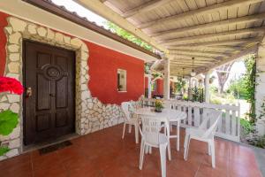 Balkón nebo terasa v ubytování Villa Collina dei Pini