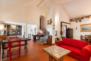 Posezení v ubytování Villa Collina dei Pini