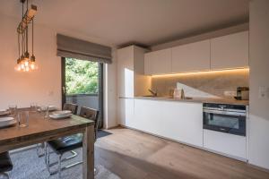 Kuchyň nebo kuchyňský kout v ubytování Appartement Herliana by NV-Appartements