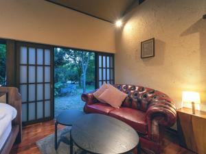 منطقة جلوس في Machiya Hotel oyado baison