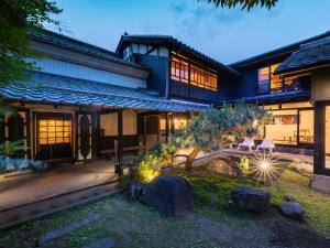 Zahrada ubytování Machiya Hotel oyado baison