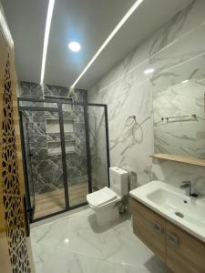 Koupelna v ubytování appartement équipé 3e étage