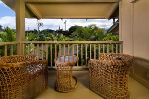 Balkón nebo terasa v ubytování Hana Kai Maui - #204 Waiohinu, upper floor 1 BR