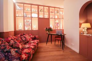 Posezení v ubytování Rosa Hotel