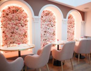 Posezení v ubytování Rosa Hotel
